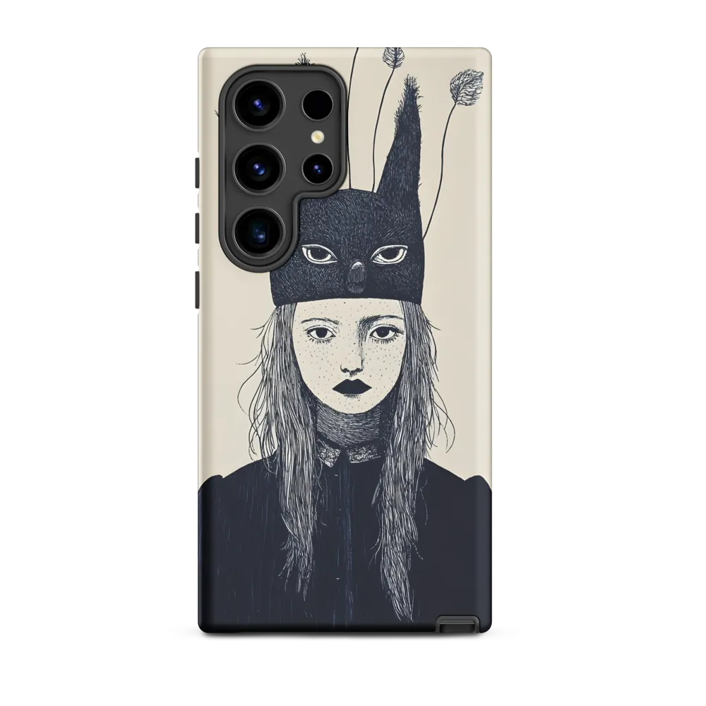 The Enigmatic Mask | Phone Case |  S24 Ultra | Tough Case | Matte