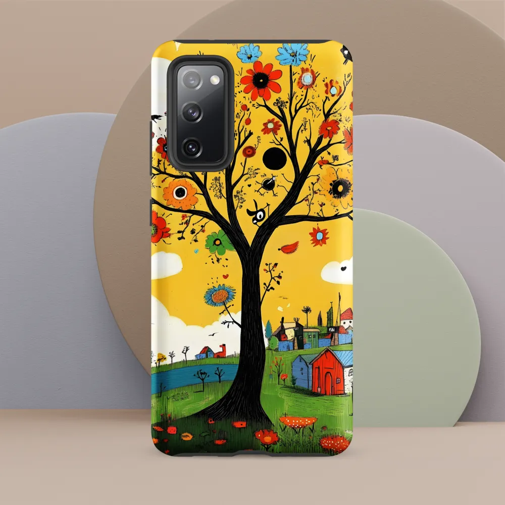 Whimsical Blooms of Life | Phone Case |  S20 FE | Tough Case | Matte