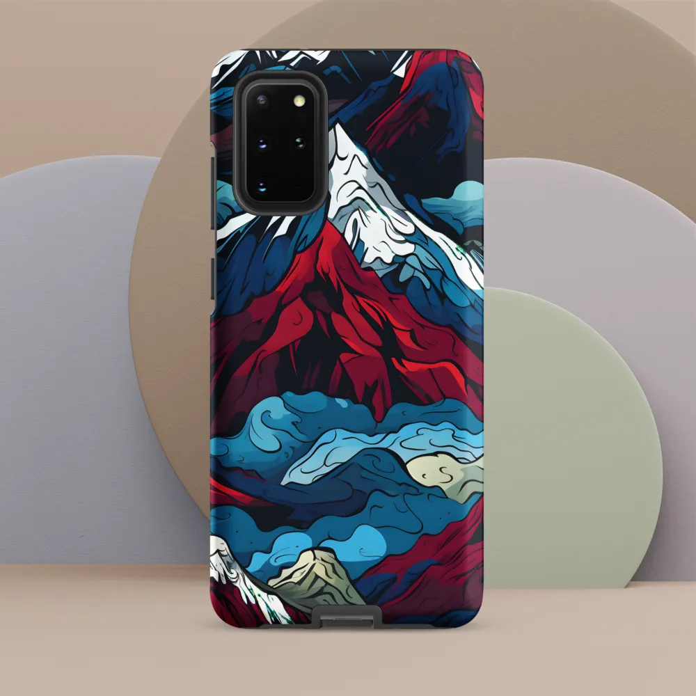 Mountain Majesty: An Abstract Voyage
