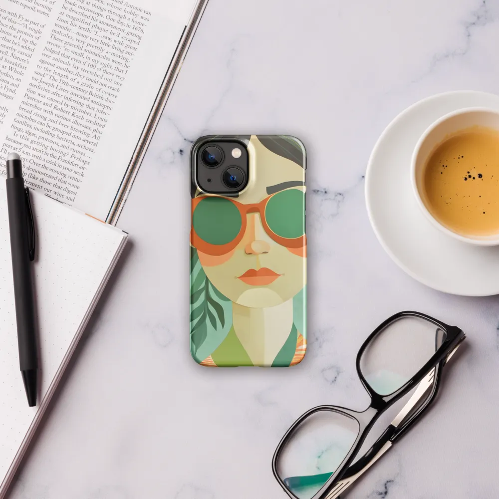 Bold Serenity: A Modern Portrait