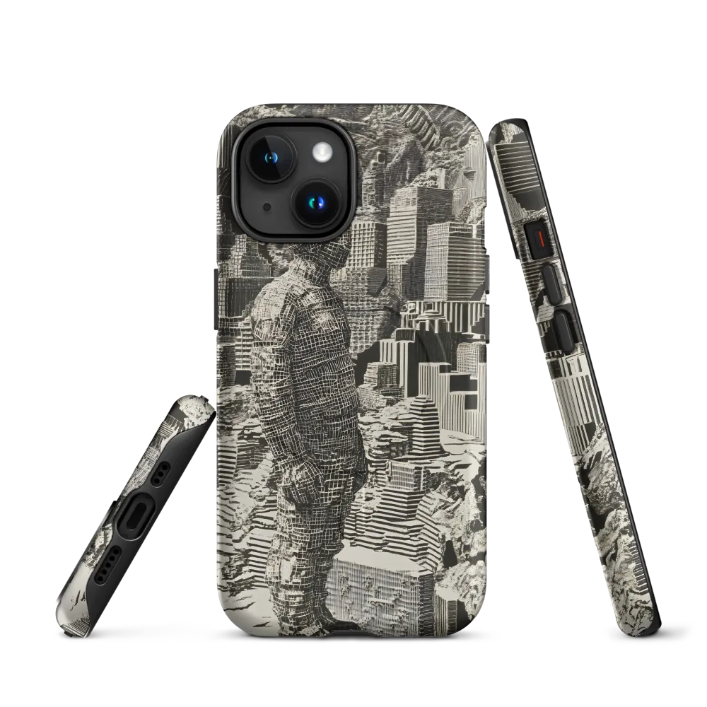 Contemplation in an Abstract Landscape | Phone Case |  15 | MagSafe® Tough Case | Matte