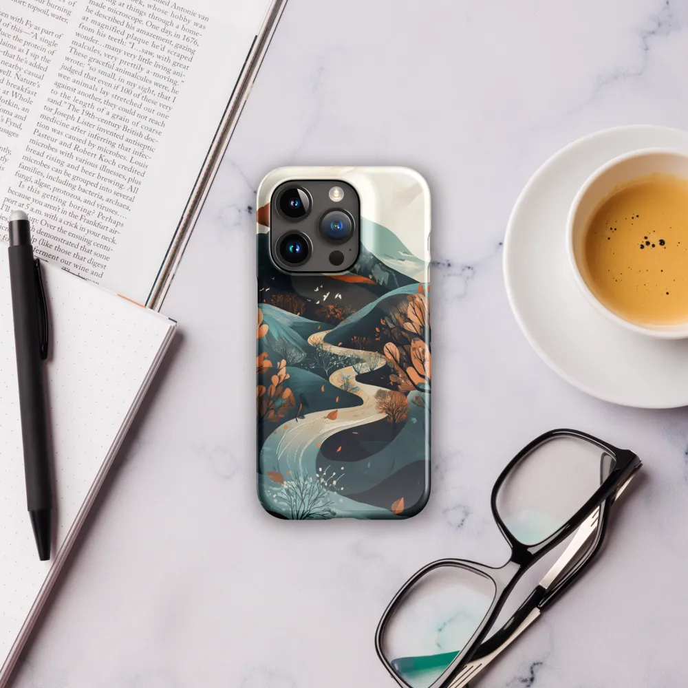 Whispers of Autumn: A Serene Journey | Phone Case |  15 Pro | Snap Case | Glossy