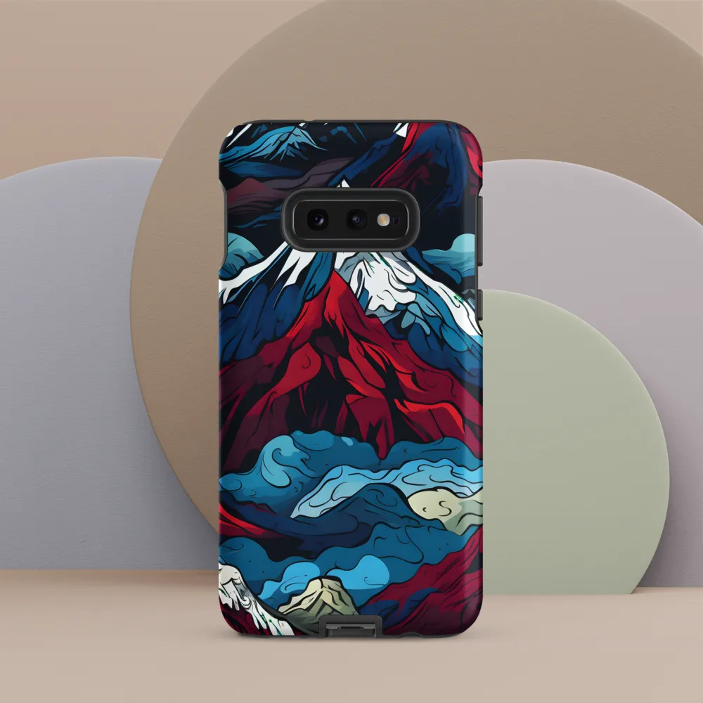 Mountain Majesty: An Abstract Voyage