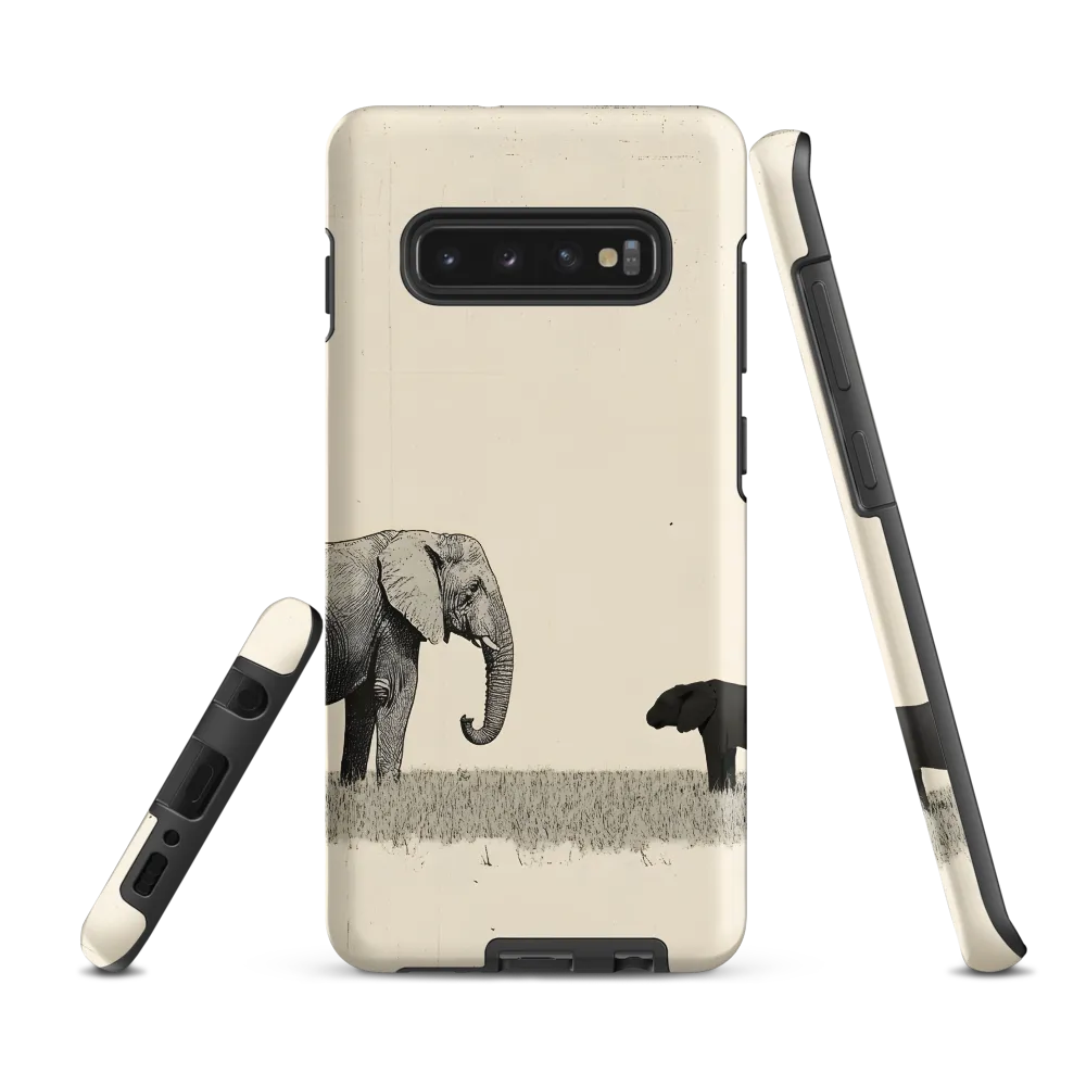 Contrasting Companions | Phone Case |  S10 Plus | Tough Case | Matte