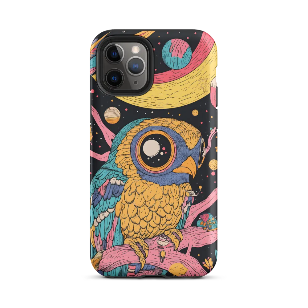 Whimsical Cosmic Owl