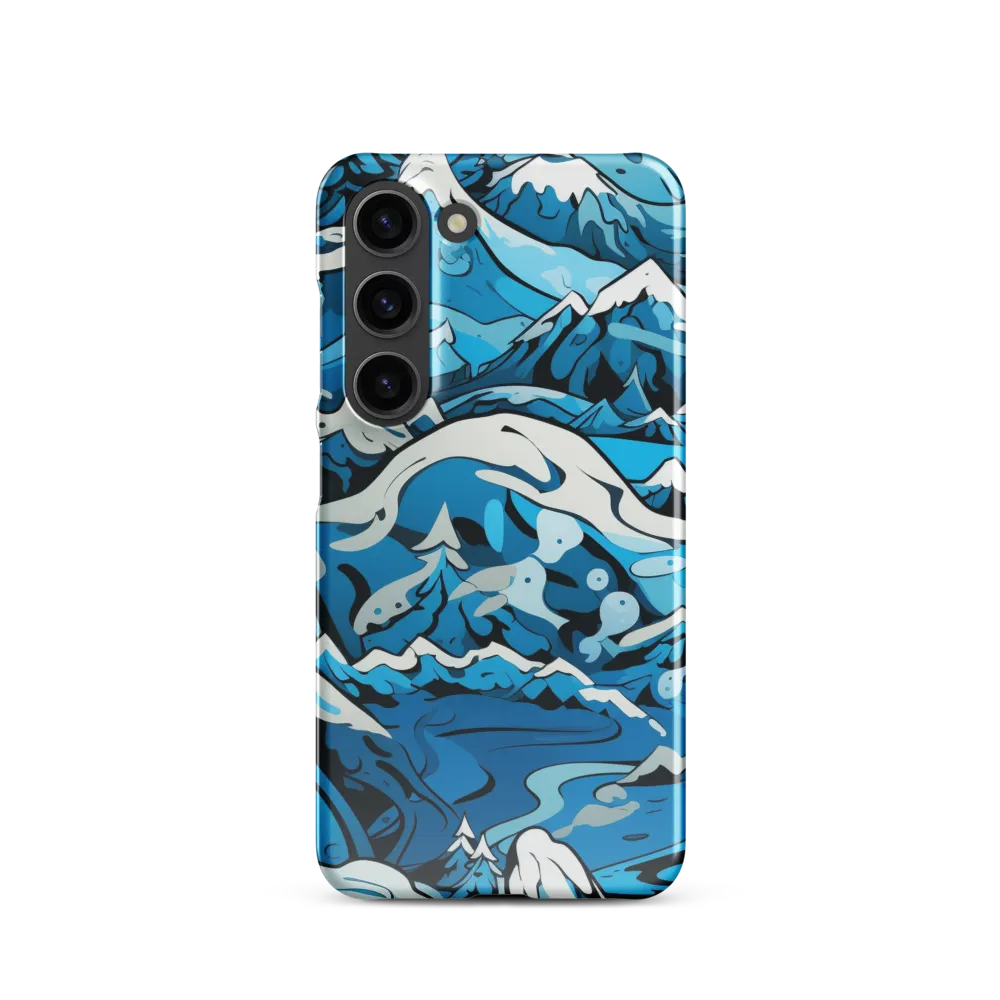 Frozen Harmony: A Blue Mountain Odyssey