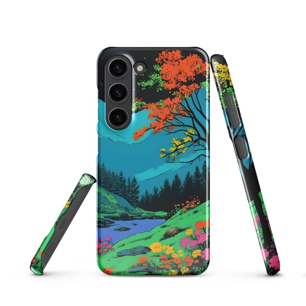 Neon Dreams: A Vibrant Landscape