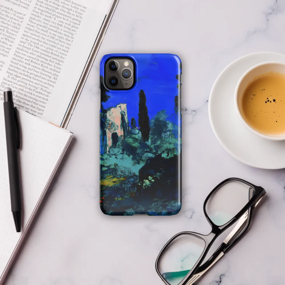 Moonlit Ruins: An Impression of Tranquility | Phone Case |  11 Pro Max | Snap Case | Glossy