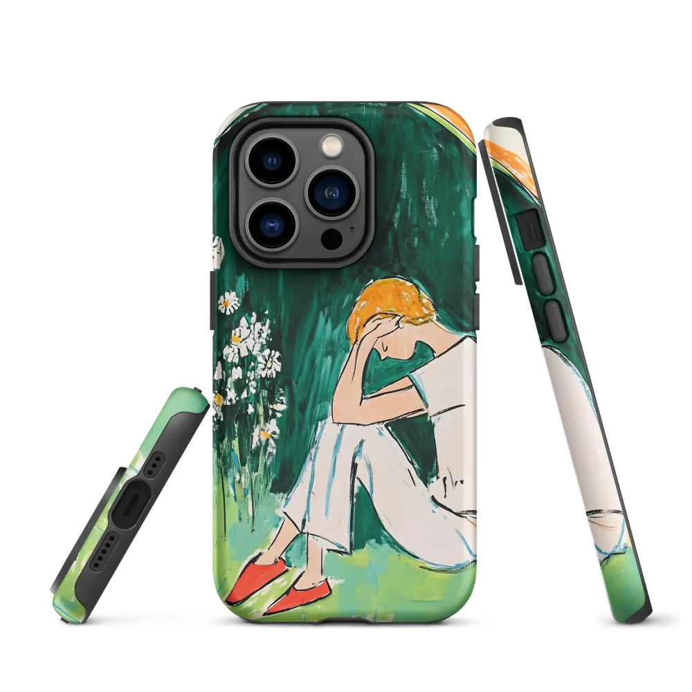 Silent Sorrow | Phone Case |  14 Pro | Tough Case | Matte