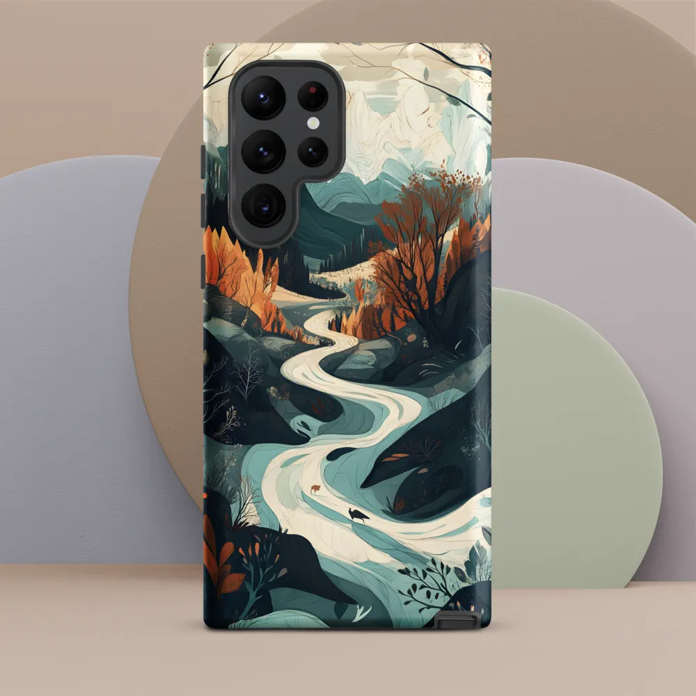 Whispers of Autumn: A Serene River Journey