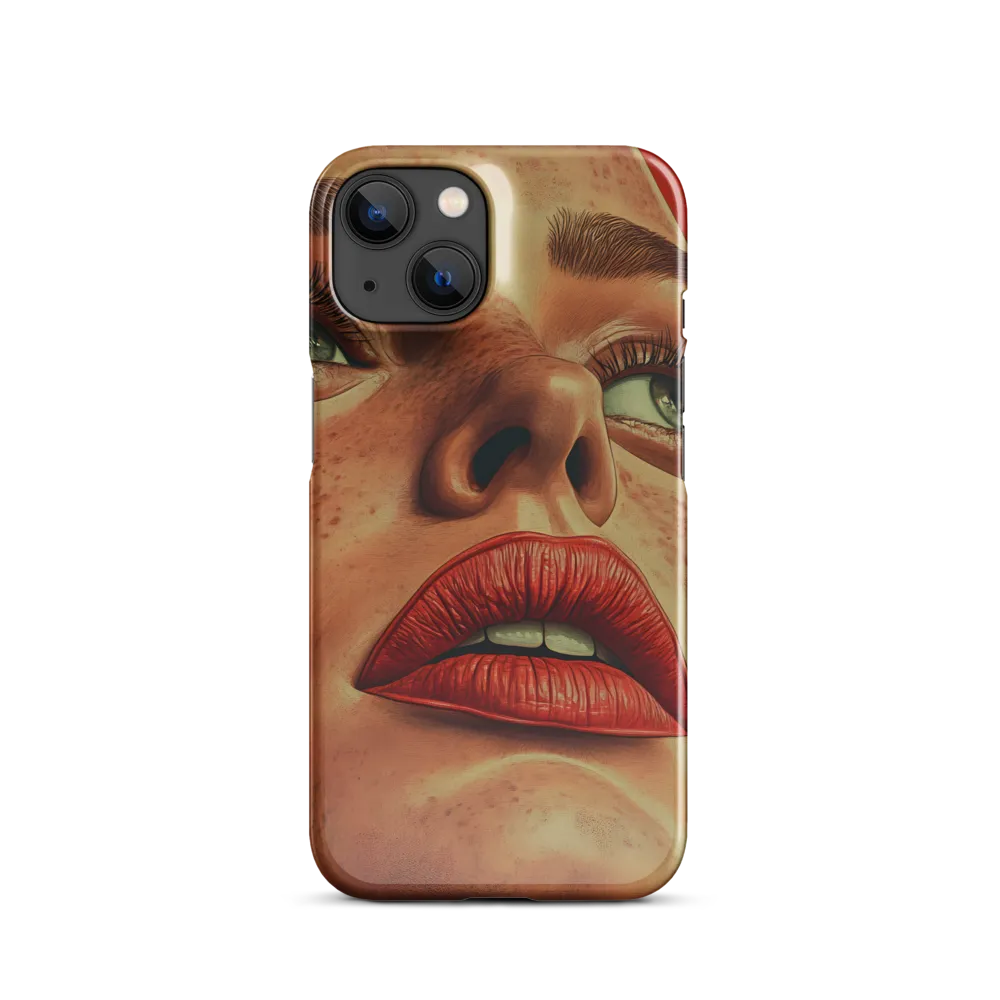 Red Intensity: A Portrait of Elegance
