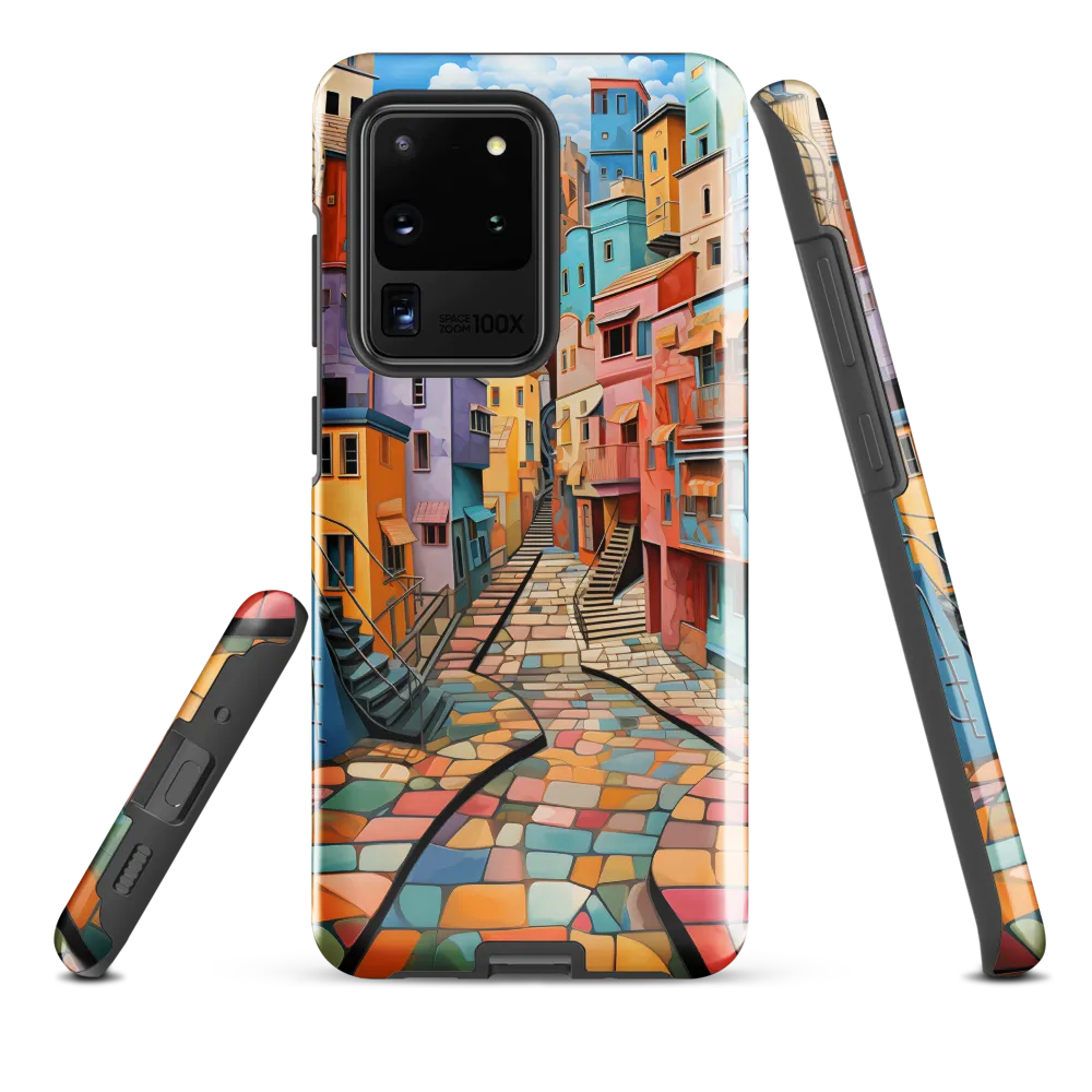 Vibrant Cityscape: A Kaleidoscope of Colors
