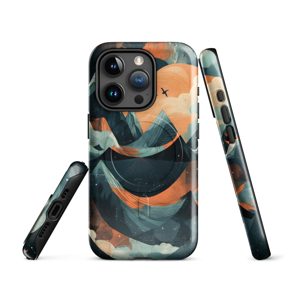 Ethereal Mountain Dreams | Phone Case |  15 Pro | MagSafe® Tough Case | Glossy