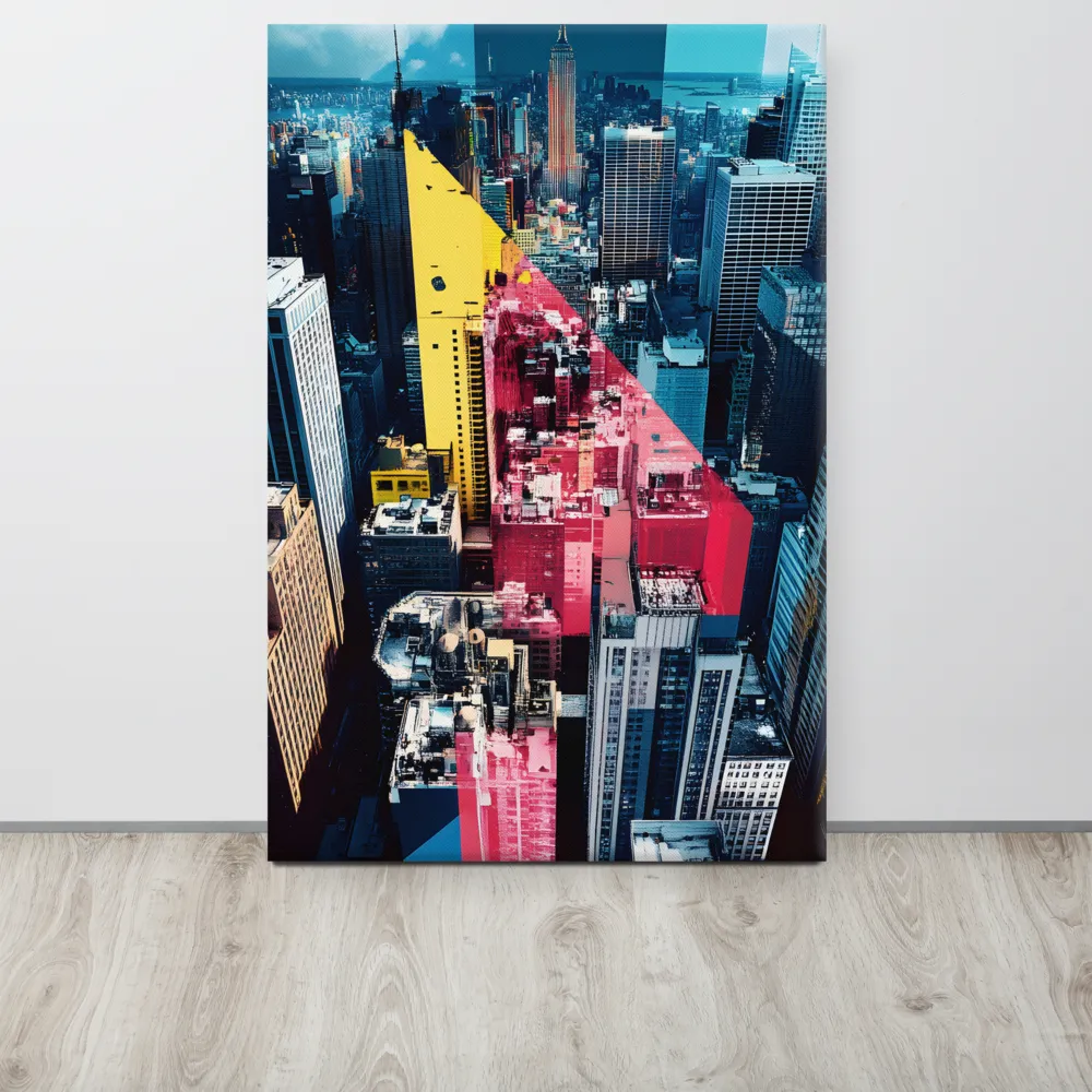 Dynamic Urban Symphony | Canvas | 24″×36″