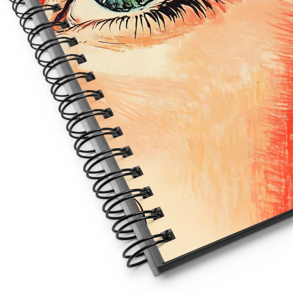 Gaze of Emotion | Spiral Notebook