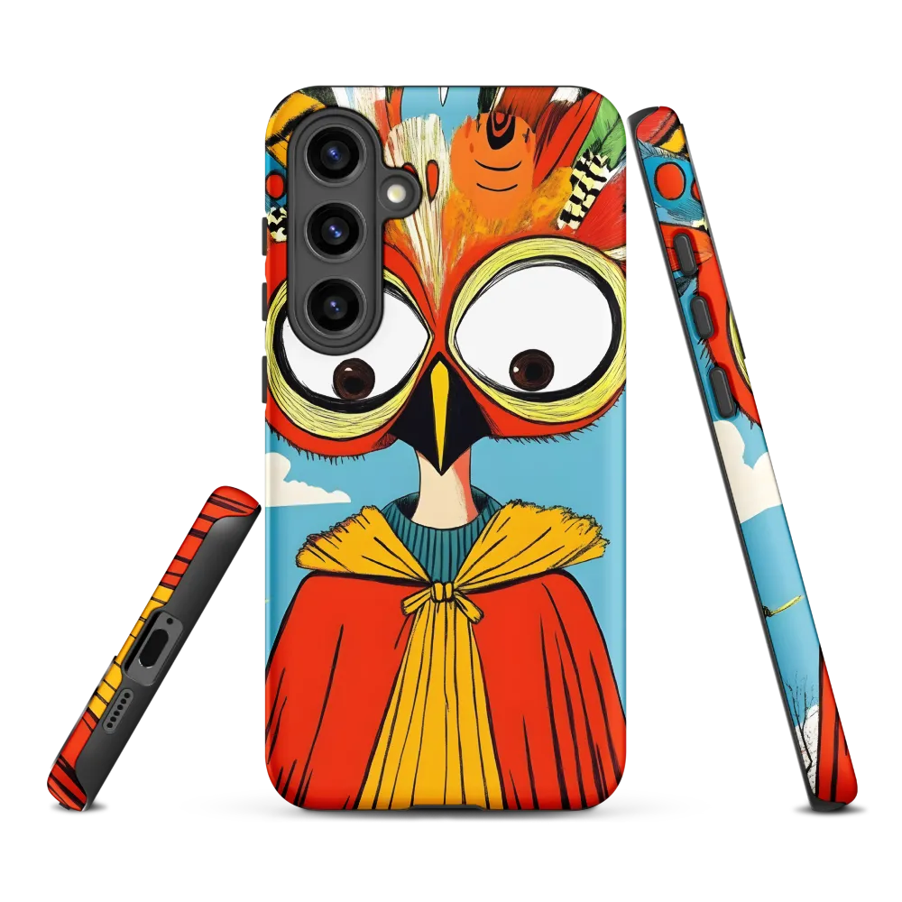 A Whimsical Encounter: The Owl-Human Fusion