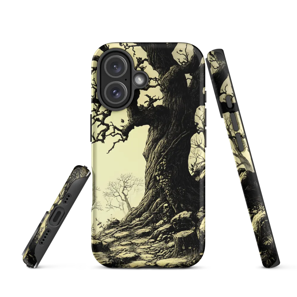 Whispers of Ancient Roots | Phone Case |  16 | Tough Case | Matte