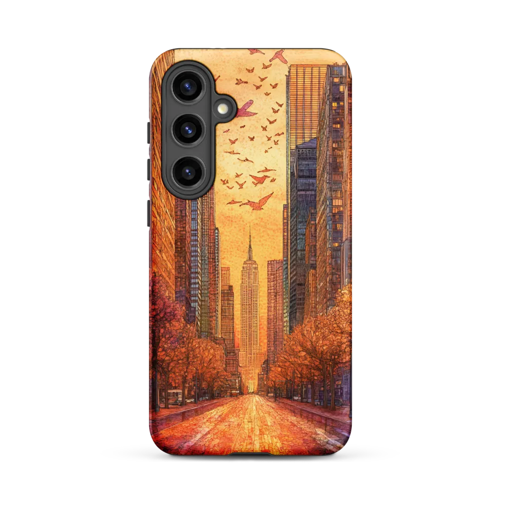 Urban Serenity at Dusk