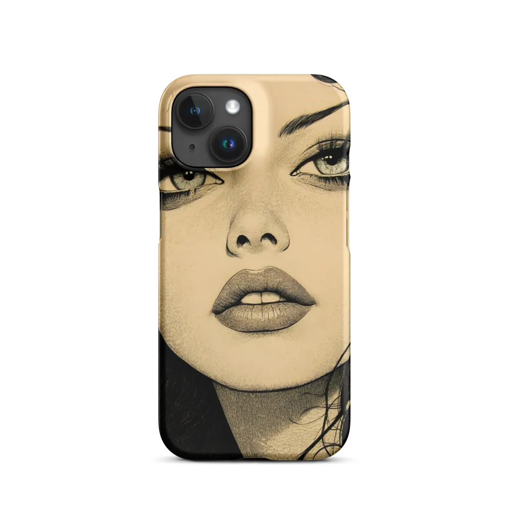 Enigmatic Gaze | Phone Case |  15 | Snap Case | Matte