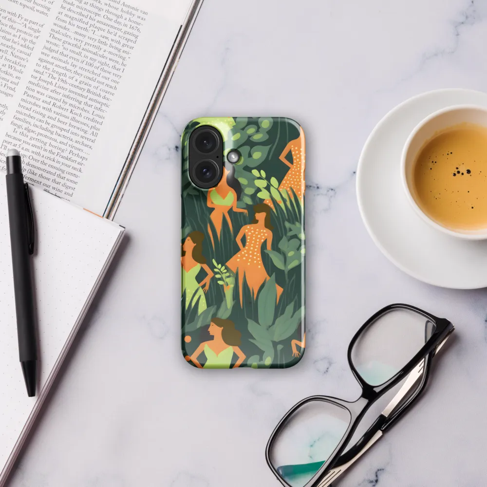 Playful Harmony in Patterns | Phone Case |  16 | Snap Case | Glossy