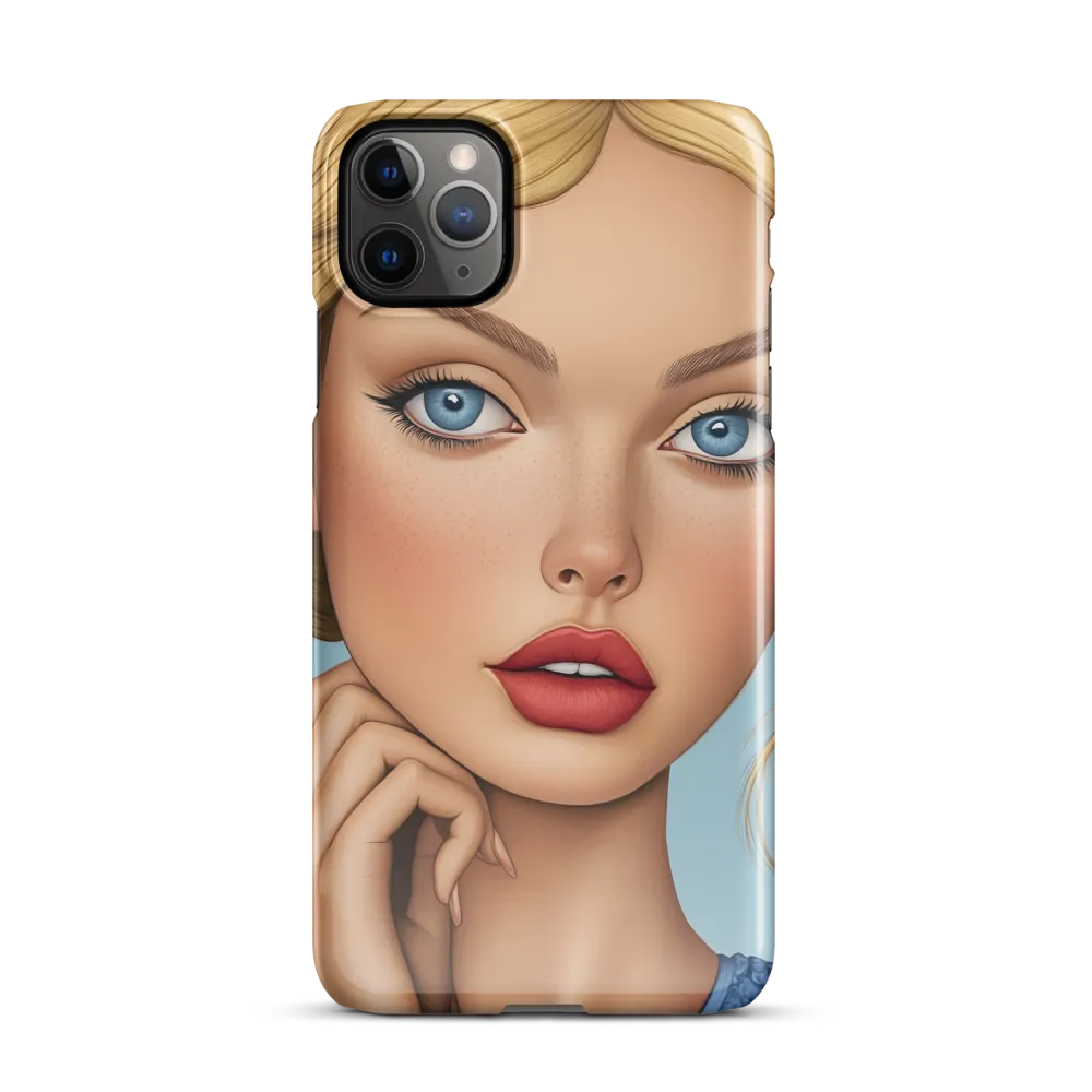 Serenity in Blue | Phone Case |  11 Pro Max | Snap Case | Glossy