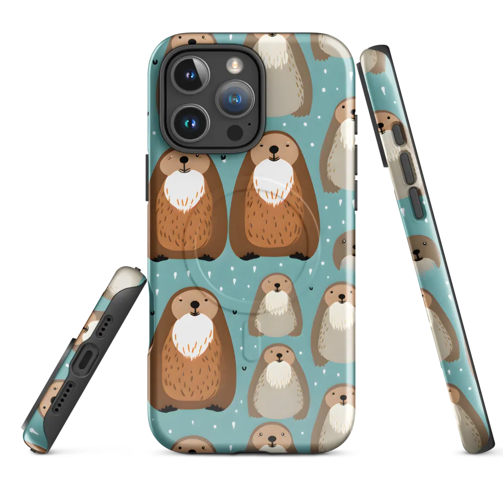 Whimsical Otter Pattern
