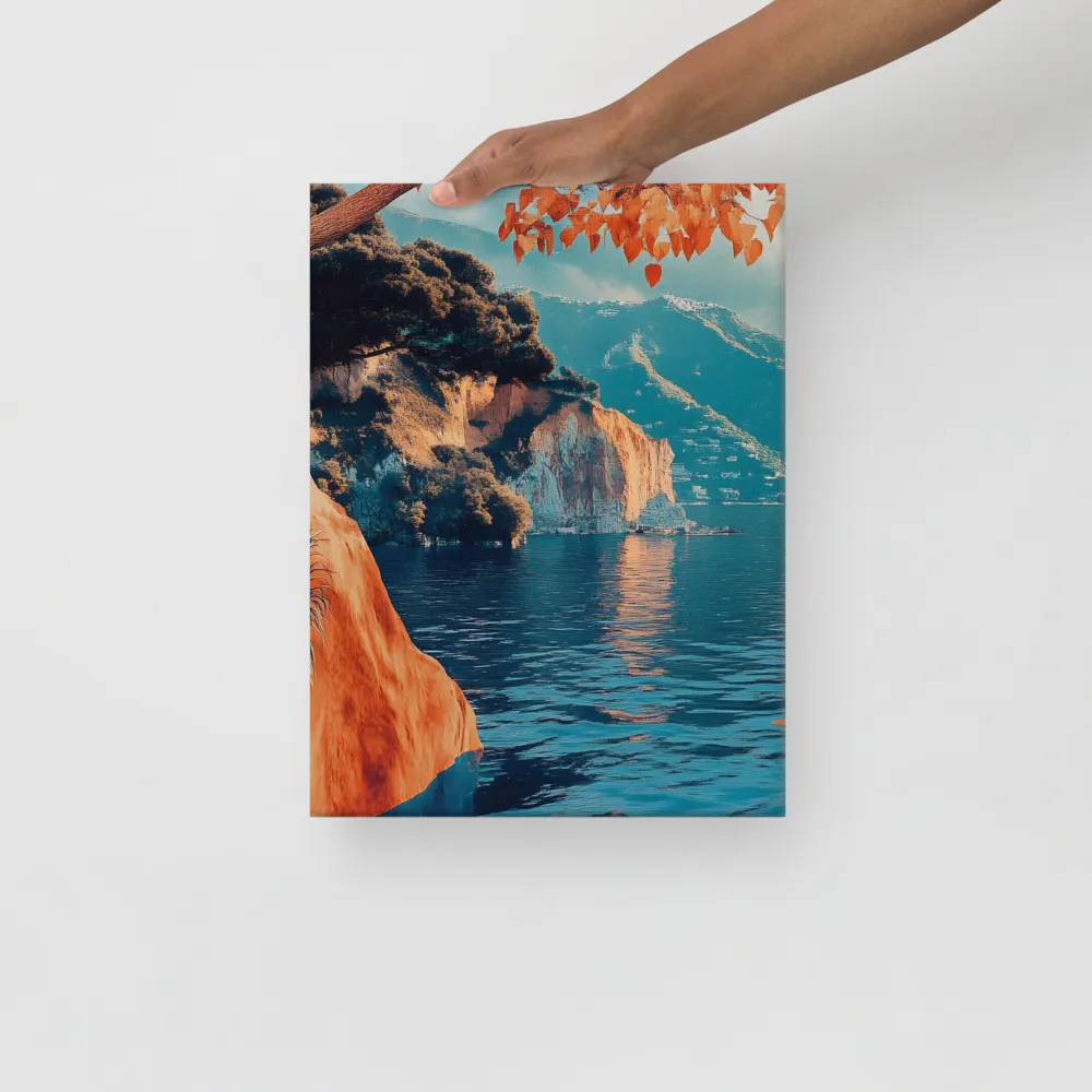Elysian Waterscape | Canvas | 12″×16″