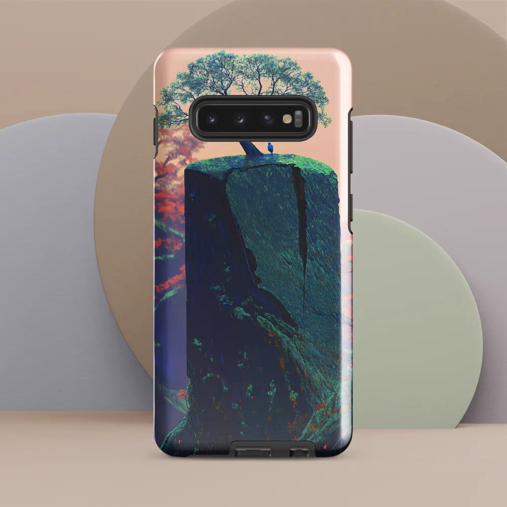 Solitude at the Edge | Phone Case |  S10 Plus | Tough Case | Glossy