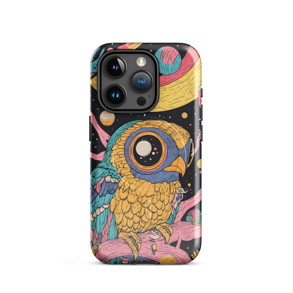 Whimsical Cosmic Owl