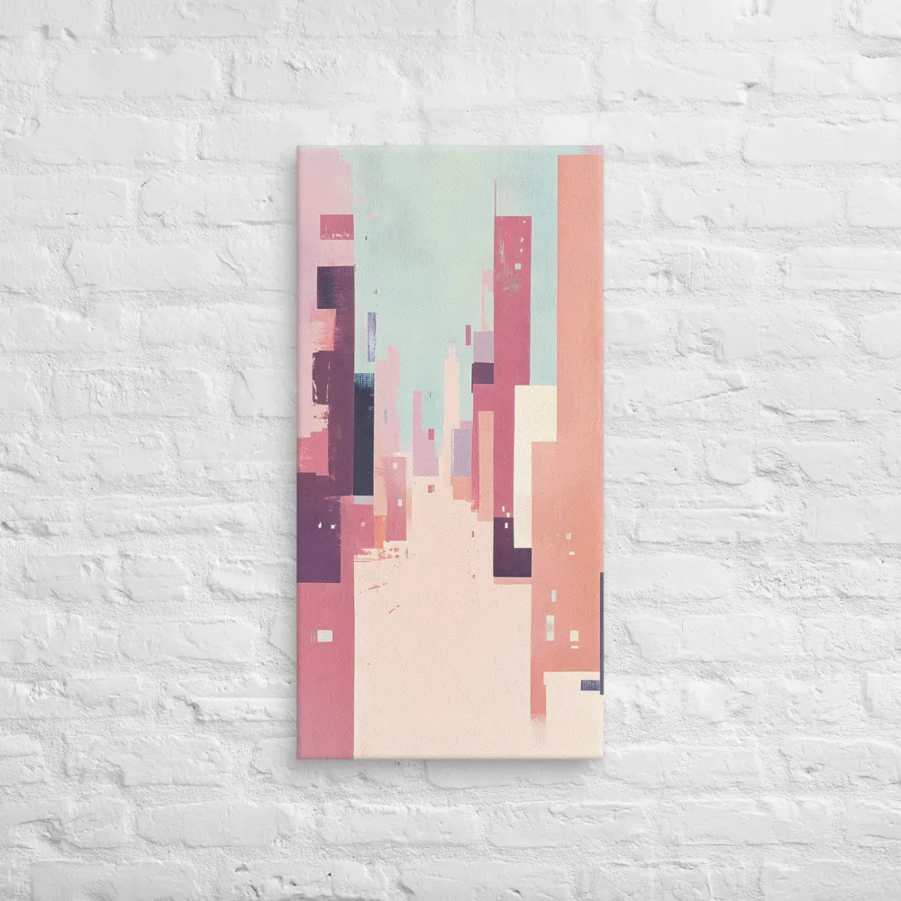 Tranquil Cityscape | Canvas | 16″×32″