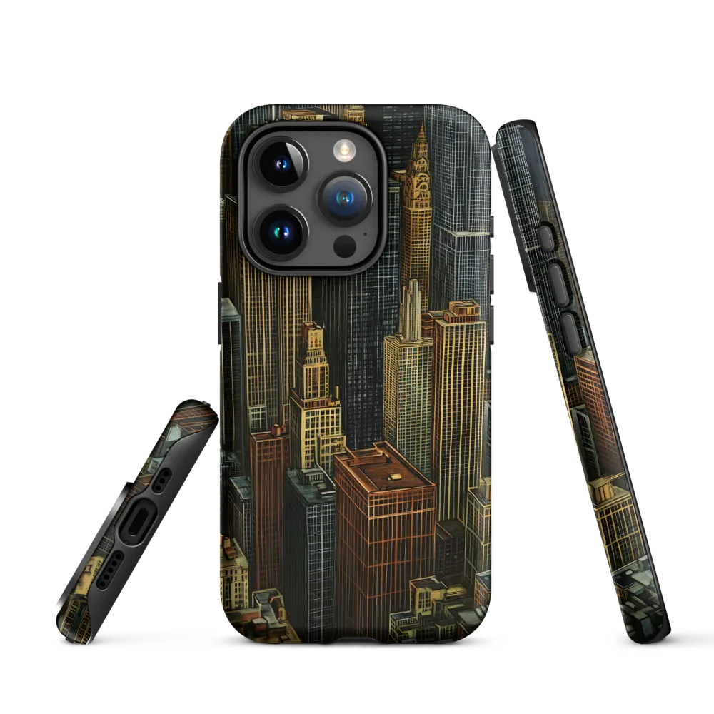 Urban Elegance: A Golden Cityscape