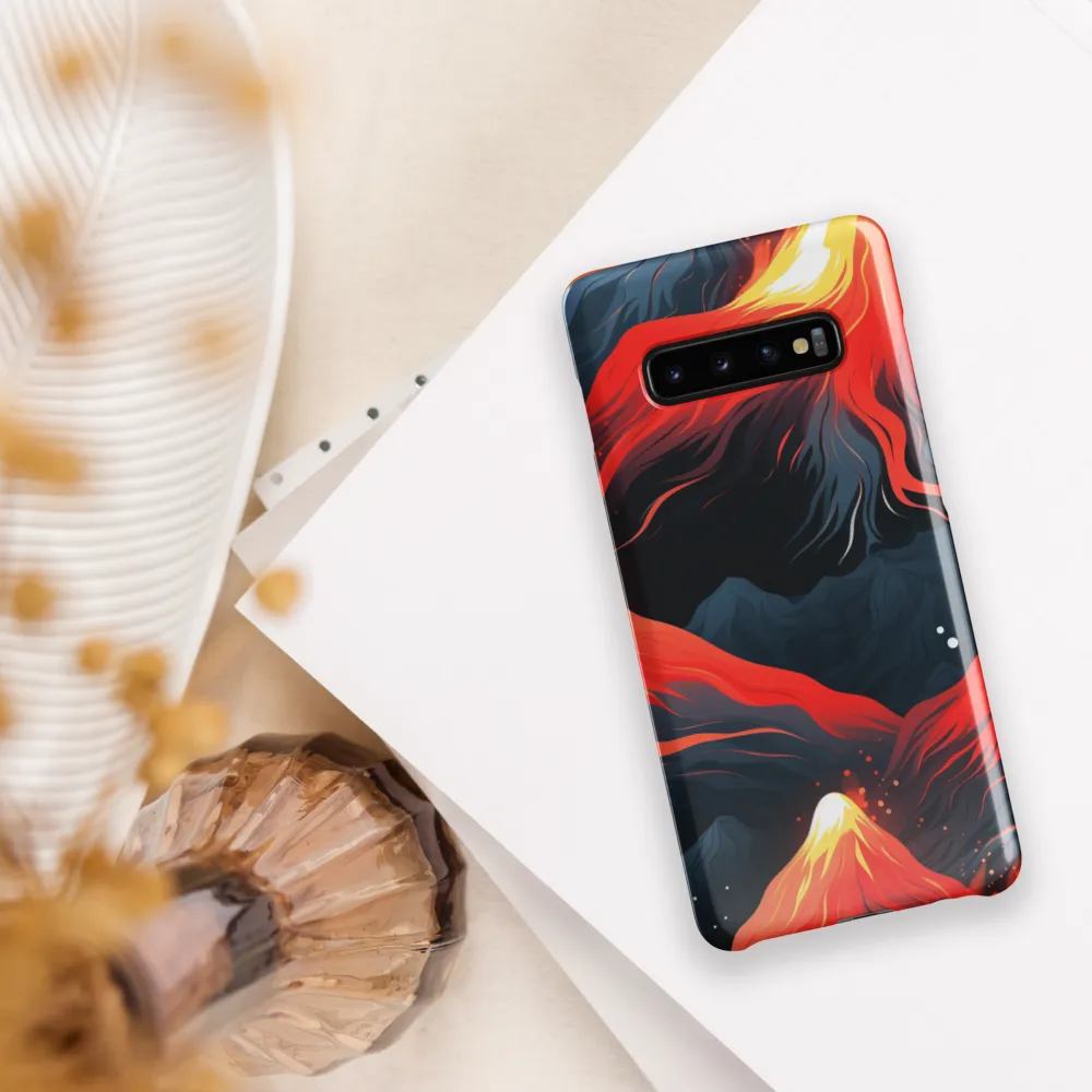 Eruption of Colors | Phone Case |  S10 Plus | Snap Case | Glossy