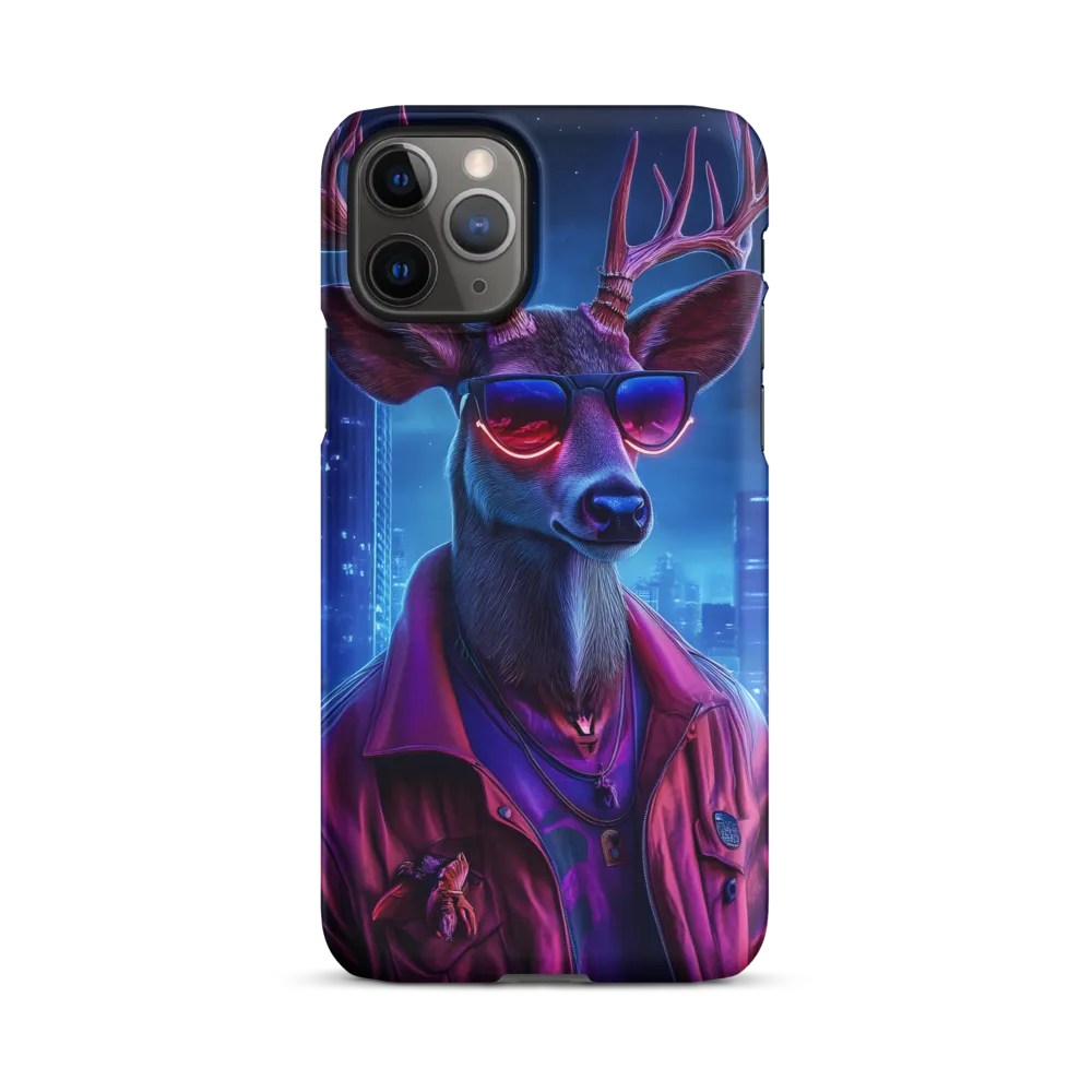 Urban Serenade: The Cool Deer | Phone Case |  11 Pro | Snap Case | Matte
