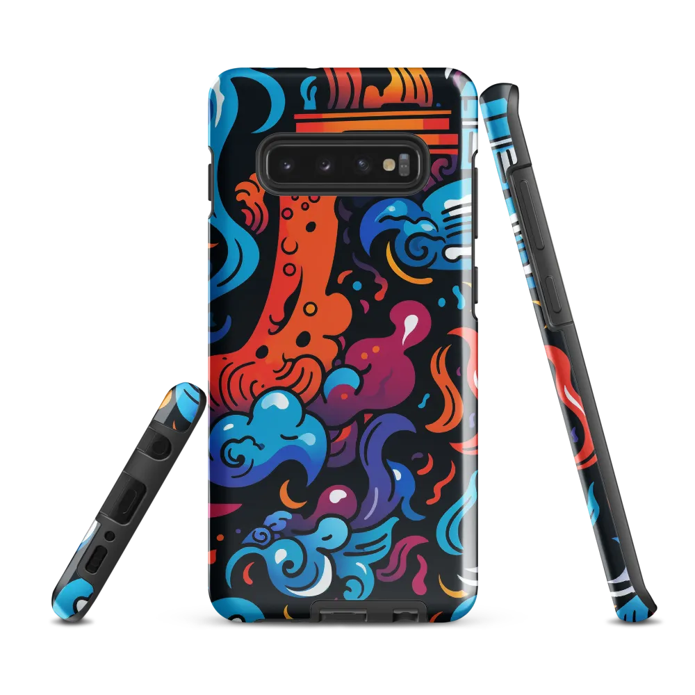 Whirlwind of Color and Light | Phone Case |  S10 Plus | Tough Case | Glossy