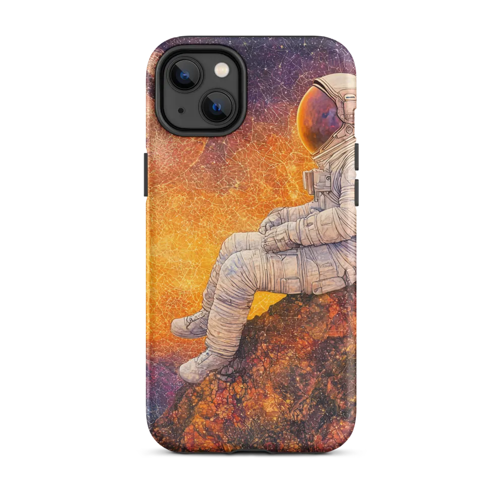 Cosmic Contemplation | Phone Case |  14 Plus | Tough Case | Matte