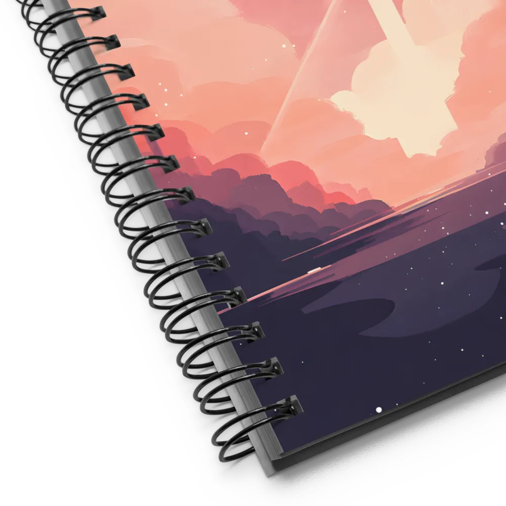 Celestial Serenity | Spiral Notebook