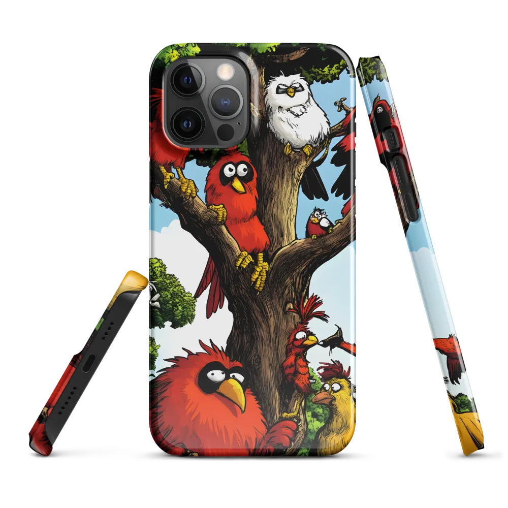 Whimsical Avian Gathering