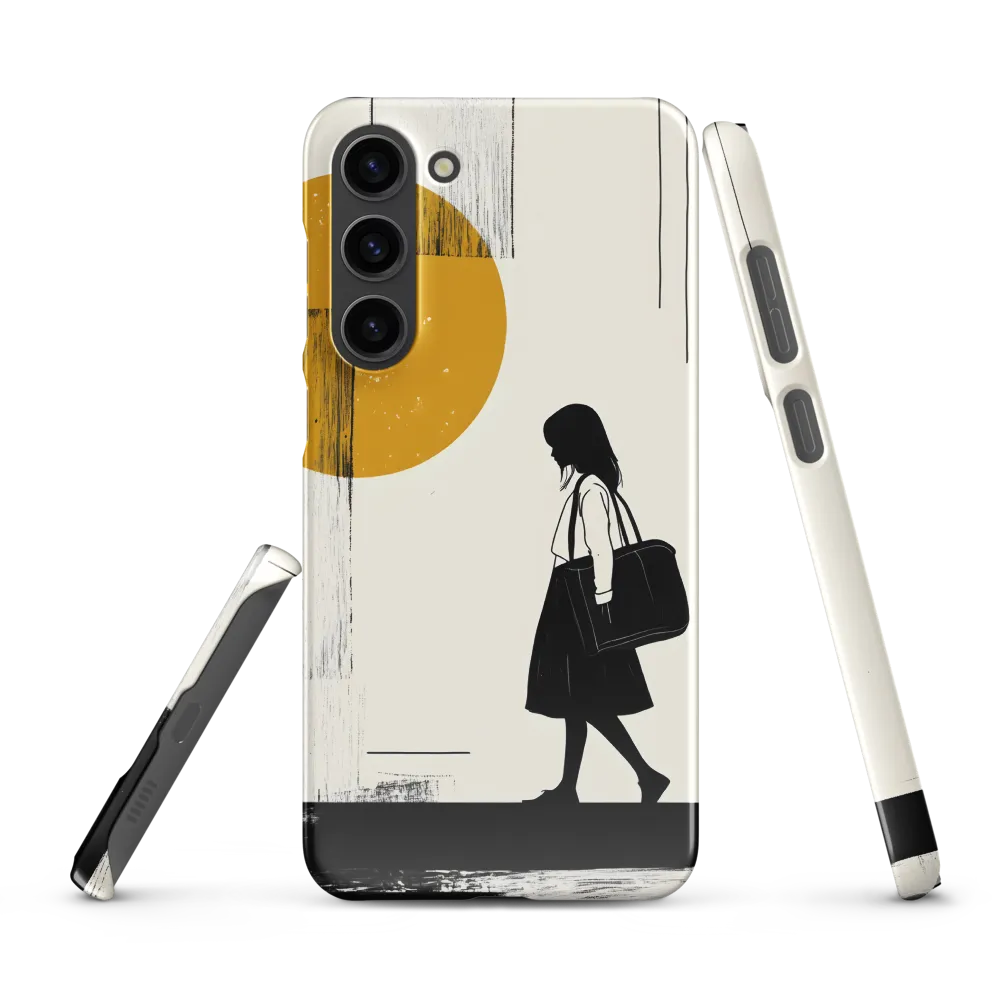 Silent Steps | Phone Case |  S23 Plus | Snap Case | Glossy