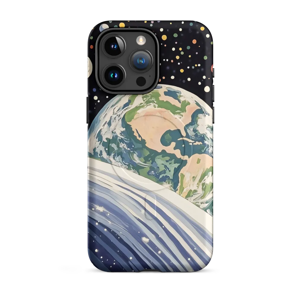 Celestial View: A Surreal Journey Through Space