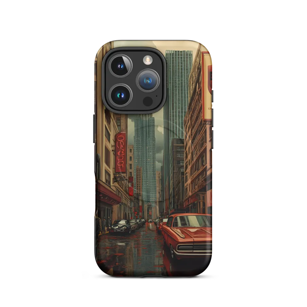 Nostalgic Cityscape: Reflections of a Forgotten Era
