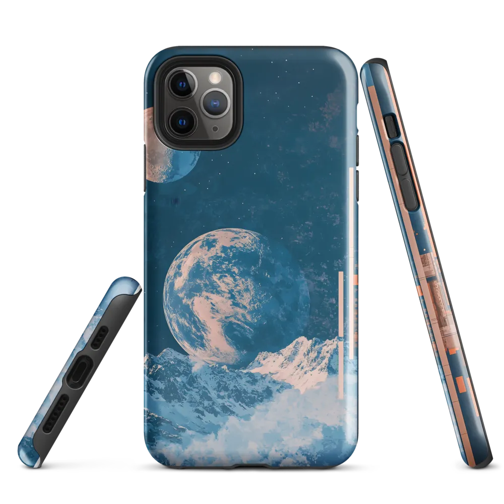 Cosmic Harmony: A Dance Among Celestial Bodies | Phone Case |  11 Pro Max | Tough Case | Glossy