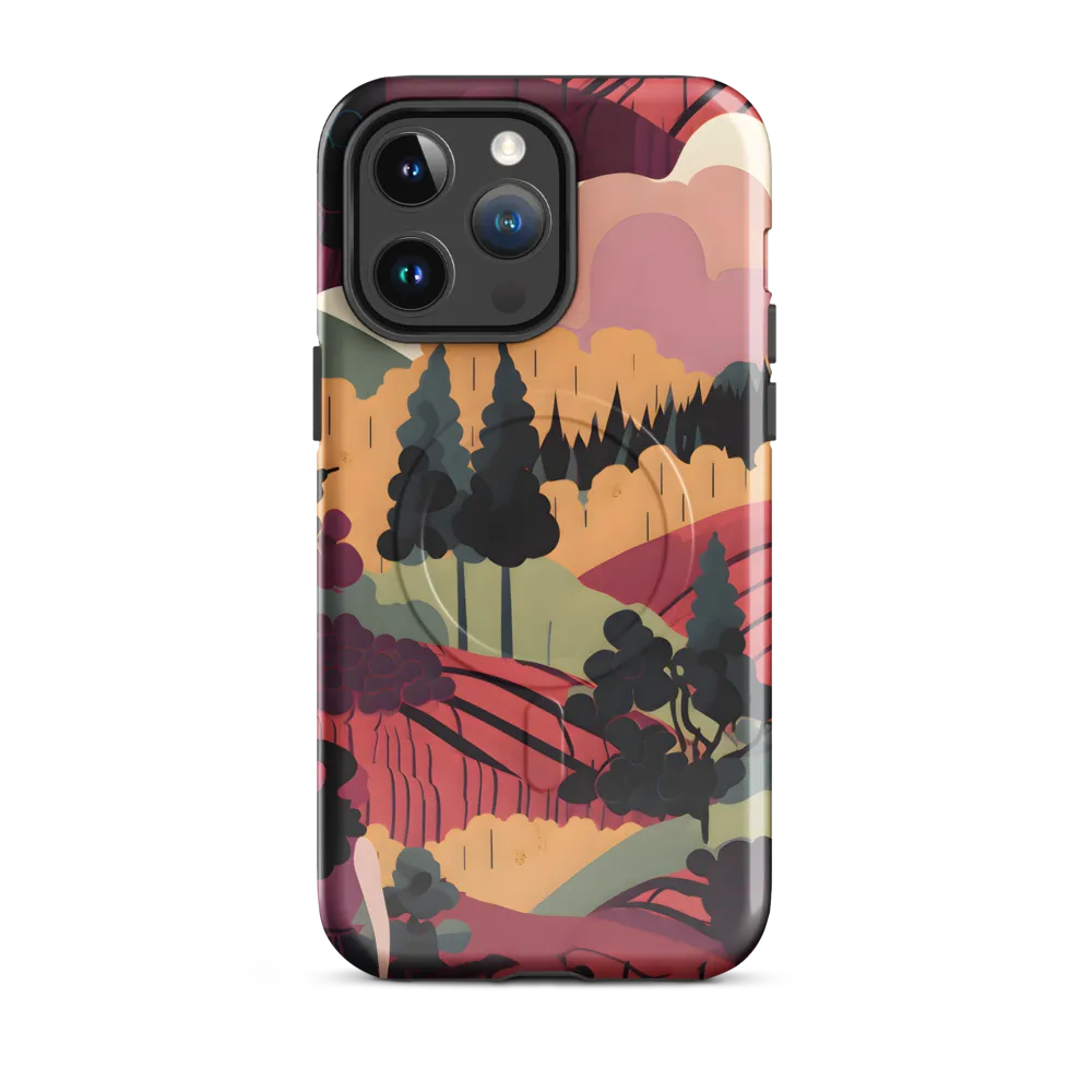 Harmonious Landscapes | Phone Case |  14 Pro Max | MagSafe® Tough Case | Glossy