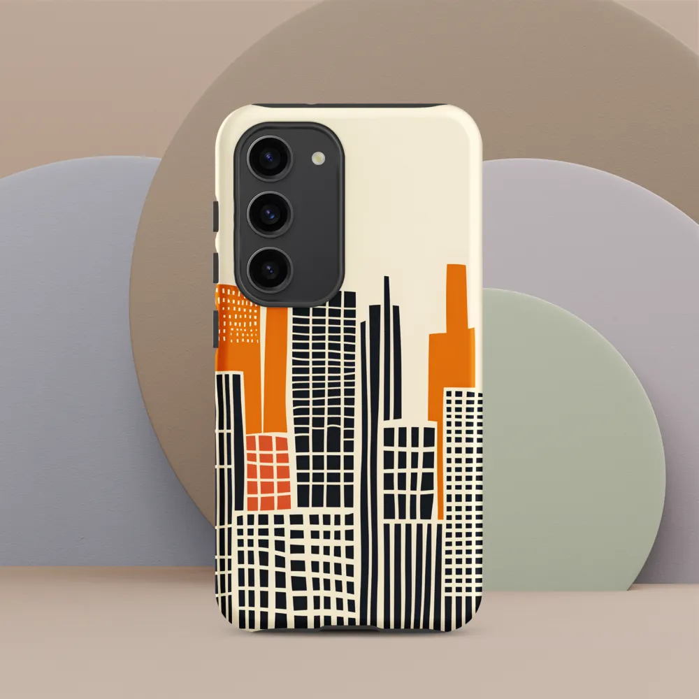 Urban Rhythms: A Graphic Cityscape