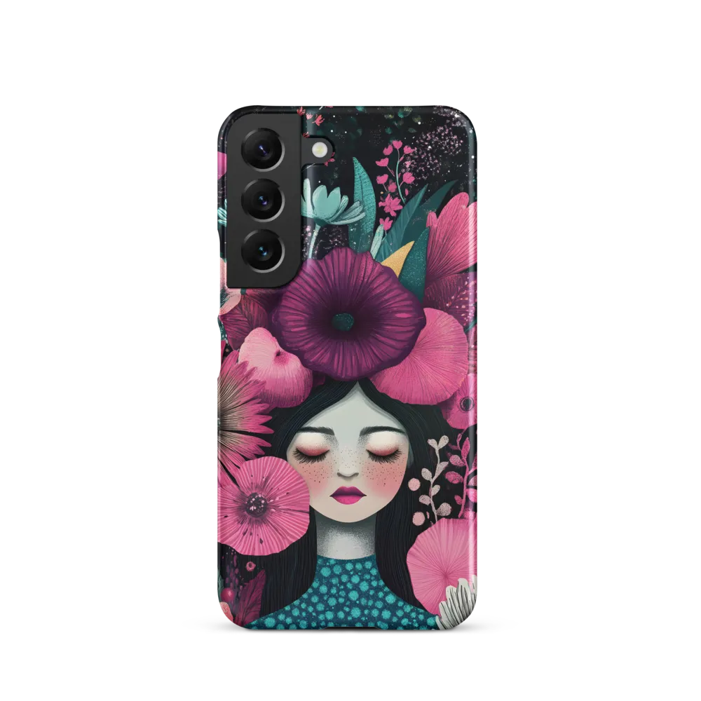 Blooming Serenity | Phone Case |  S22 | Snap Case | Matte