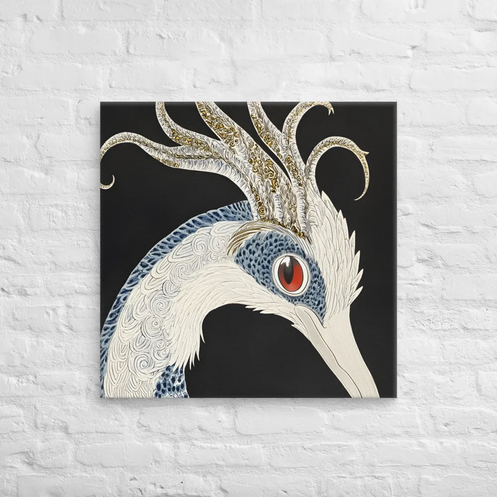 Elegance of the Majestic Peacock | Canvas | 28″×28″