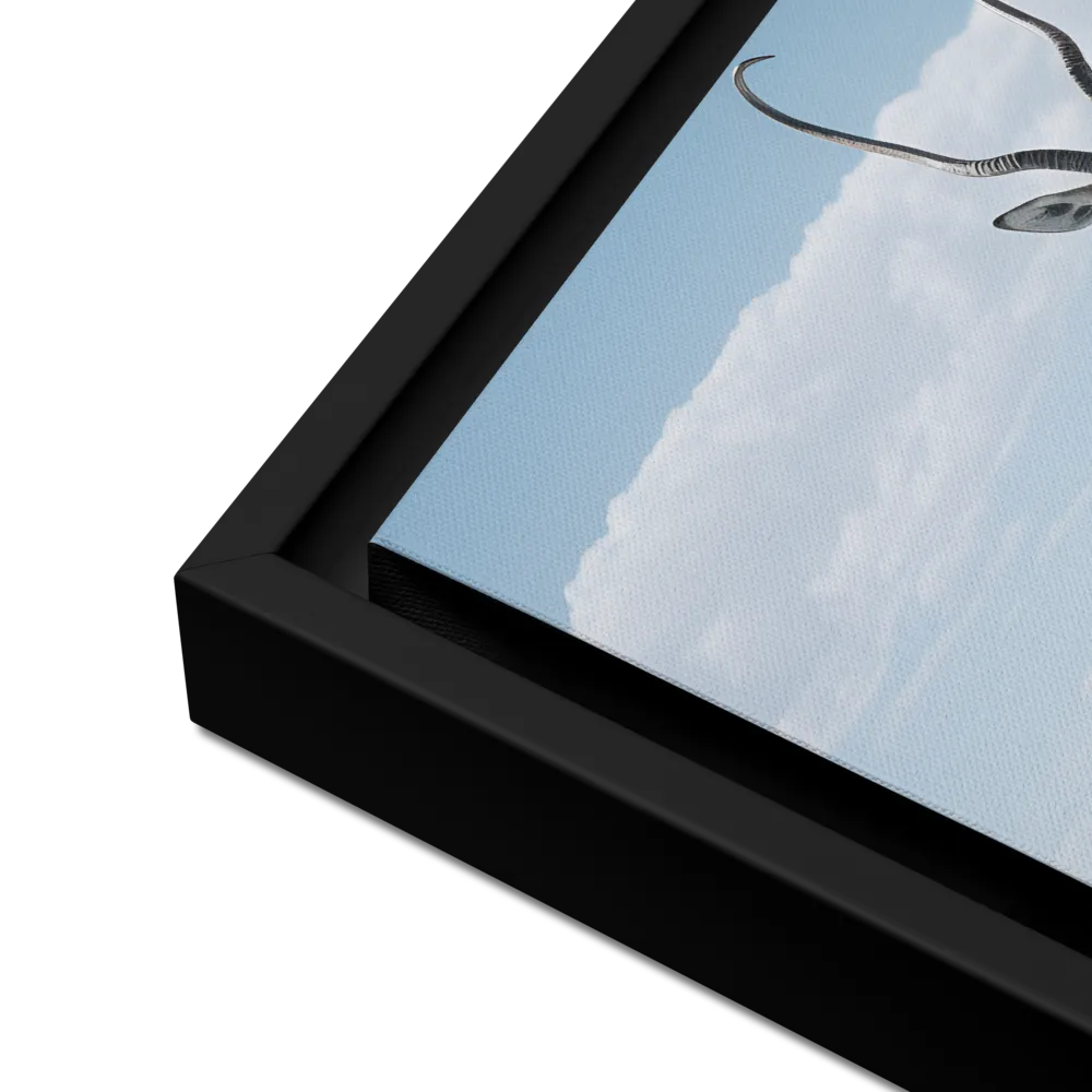 Reflection of Serenity | Canvas with Black Frame | 16″×20″