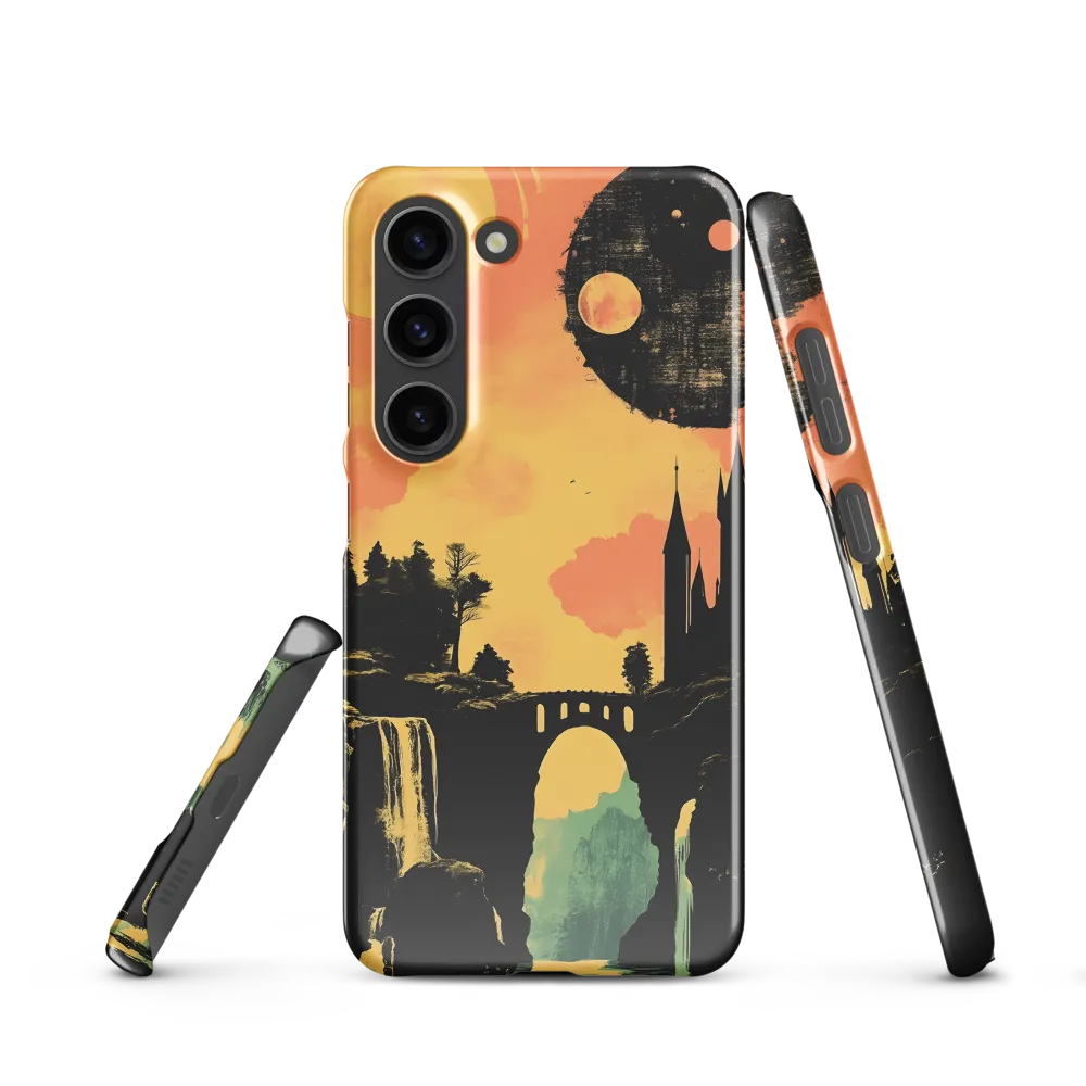 The Enchanted Bridge | Phone Case |  S23 | Snap Case | Glossy