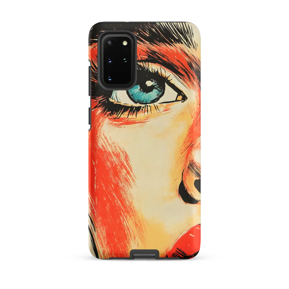 Intense Gaze: A Pop Art Portrait