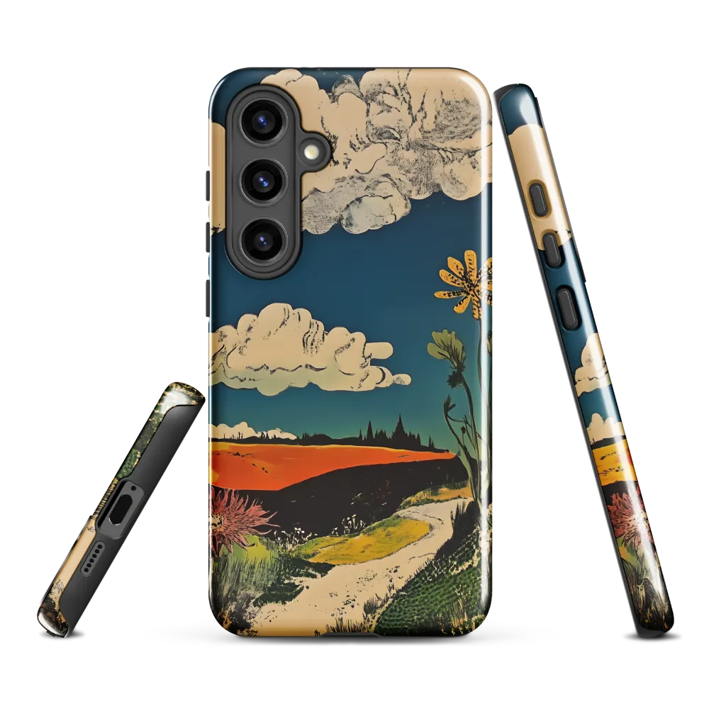 Surreal Blooming Landscape