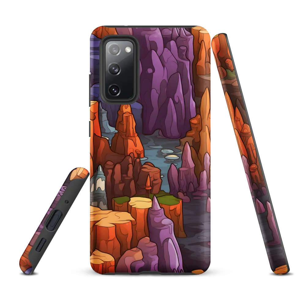 Vibrant Rockscape: A Digital Odyssey